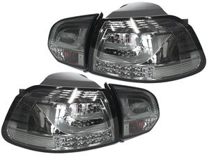 VW Golf Mk6 Full Smoked LED Tailights