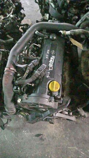 Opel Corsa 1.7L Y17DT complete engine for sale