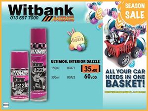 Get Ultimoil Interior Dazzle at these LOW prices!