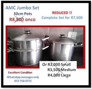 AMC Jumbo Pots - Excellent Price