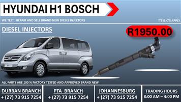 Hyundai H1 Bosch Diesel Injectors 