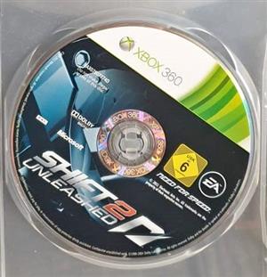 Xbox 360 Shift Unleashed 2 Game Used