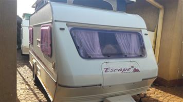 SPRITE ESCAPE 1994 MODEL WITH RALLY TENT WITH SIDES IN EXCELLENT CONDITION MUST 