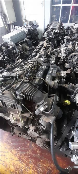 Ford Fiesta complete salvaged engine for sale