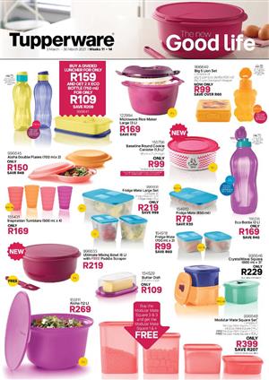 Tupperware ,good quality all shapes and sizes