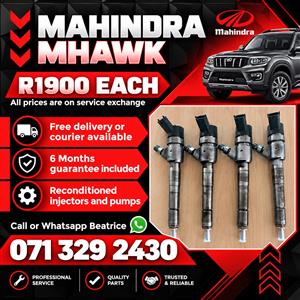 MAHINDRA MHAWK 2.2 INJECTORS FOR SALE WITH WARRANTY 