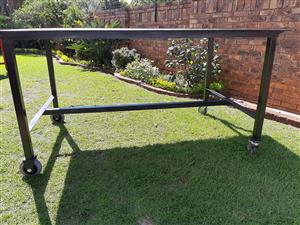 Heavy Duty work bench 2m long.