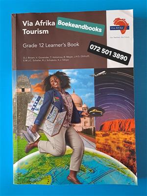 Grade 12 - Via Afrika Tourism - Learner's Book - DJ Brown - REF: 8230.