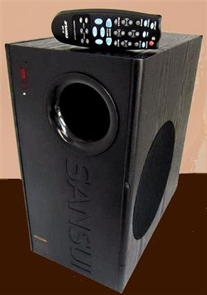 Sansui SHT10 subwoofer built in amp and speaker 