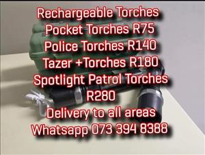 Flash Lights USB Recharge