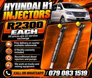 HYUNDAI H1 INJECTORS FOR SALE WITH WARRANTY 