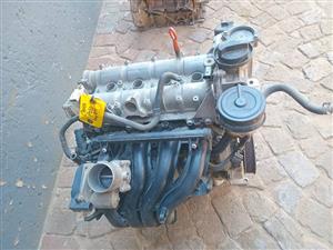 VW cross polo Eng code BTS 1.6 complete engine
