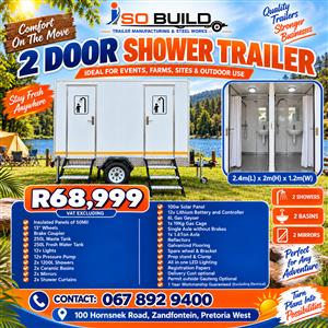 4 & 2 Shower Trailer for sale