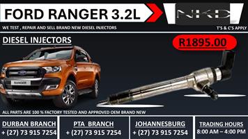 Ford Ranger 3.2L Diesel Injectors 