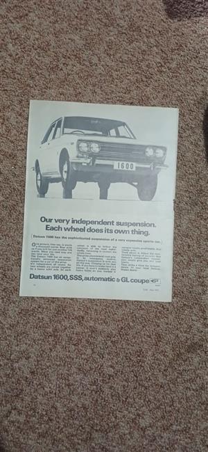 Datsun 1600 / SSS, original picture