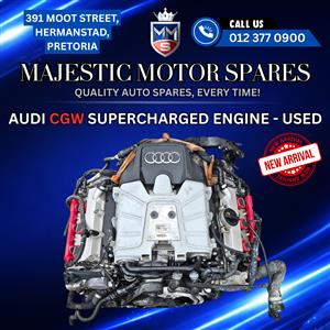 Audi CGW Supercharged Engine – Used 
