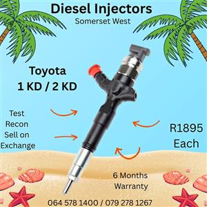 1KD/2KD Toyota diesel injectors