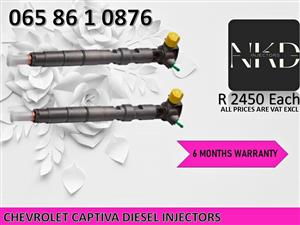CHEVROLET CAPTIVA DIESEL INJECTORS RECONDITION OR BUY NEW