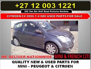 Citroen C2 stripping parts for sale