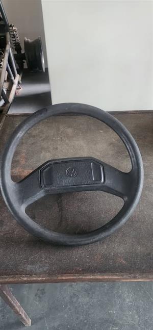 Vw Mk1 Mk2 Rabbit Golf Jetta  Steering Wheel