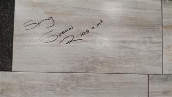 Spring Tile Special Atterbury Steel wood look AB994   250x500mm A Grade ceramic 