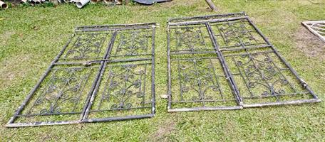Pair of garden gates