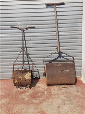 HEAVY-DUTY LAWN ROLLER SET FOR SALE 
