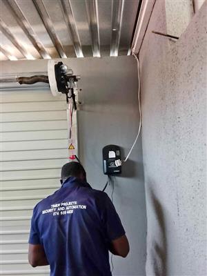 Rollup garage door motor