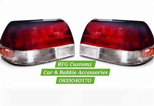 Toyota Corolla 1997 to 1999 Semi Clear Rsi tailights