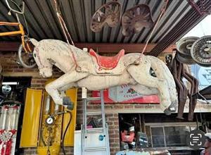 Original - Vintage Caousel Horse Size: 1560mm x 390mm x 1300mm Price
