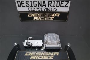 F10 550I N63 ECU/ COMPUTER BOX AND LOCK SET