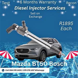 Mazda BT50 diesel injectors