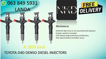 TOYOTA D4D DIESEL INJECTORS FOR SALE IN CENTURION GAUTENG