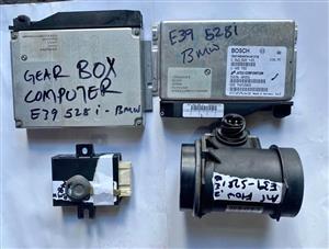 BMW Computer box comes with key & cheap reader & computer gear box BMW E39- 538i 