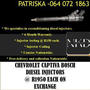 CHEVROLET DIESEL INJECTORS FOR SALE