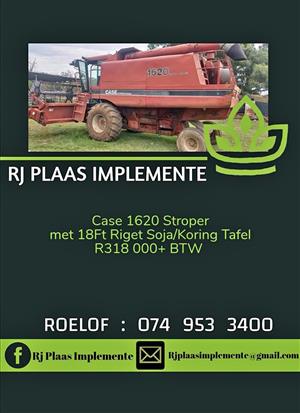 Case 1620 Stroper met tafel