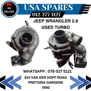 Jeep Wrangler 2.8 JK Used Turbo For Sale  Contact us on Condition and Pricing 