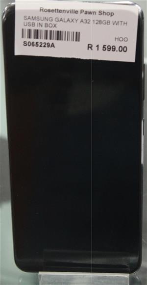 SAMSUNG GALAXY A32 128GB WITH USB IN BOX S065229A