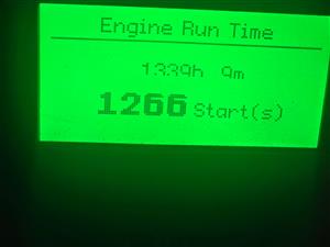 Perkins diesel generator.