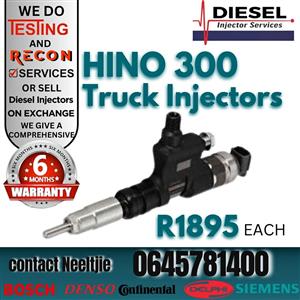Hino 300 Truck diesel injectors for sale