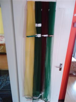 Classic Collection of Sheer Overlay Scarves 