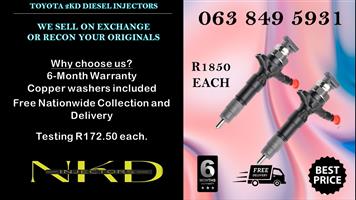 NKD INJECTORS FOR SALE