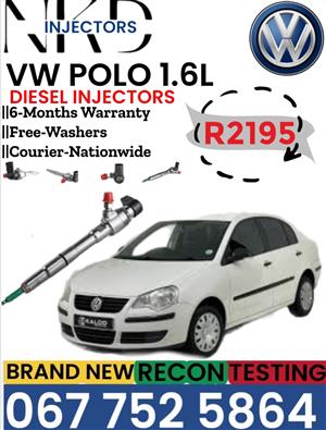 Vw Polo 1.6L  Diesel injectors 