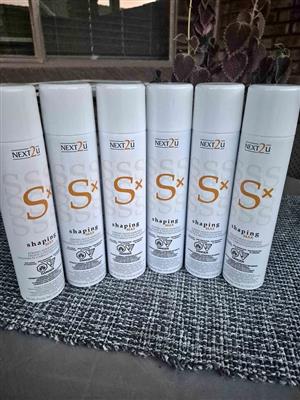 Next2U Sx Shaping max hairspray for sale. Per each.