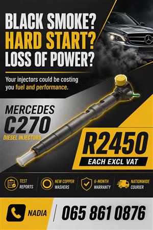 DIESEL INJECTORS FOR SALE FOR MERCEDES C270 NATIONWIDE