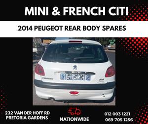 2014 Peugeot 206 Rear Body Spares