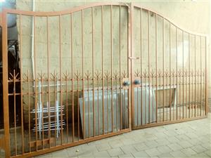 used Swing gates. made of old strong steel