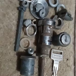 Barrel and key, parts