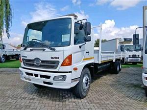Hino 500 15.257 Dropside Truck  2008 Model 