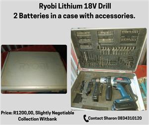 Ryobi Cordless drill 1.8v